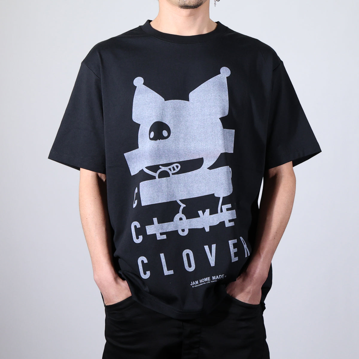 Kuromi CLOVER T-shirt - Black