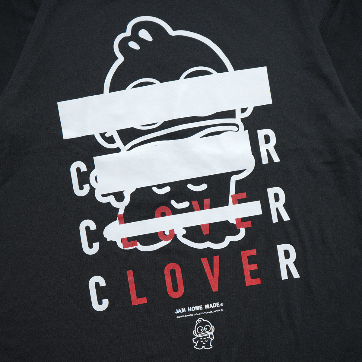 Hangyodon CLOVER T-shirt - Black