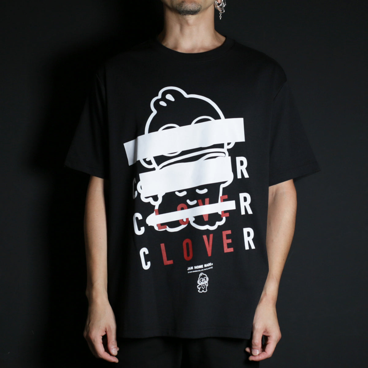 Hangyodon CLOVER T-shirt - Black