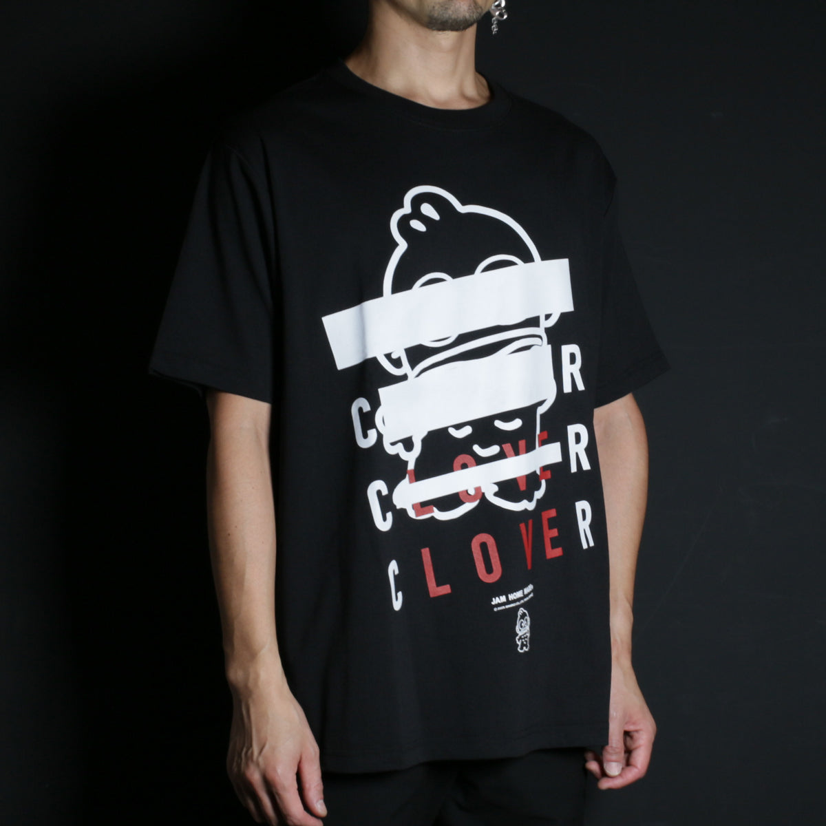 Hangyodon CLOVER T-shirt - Black