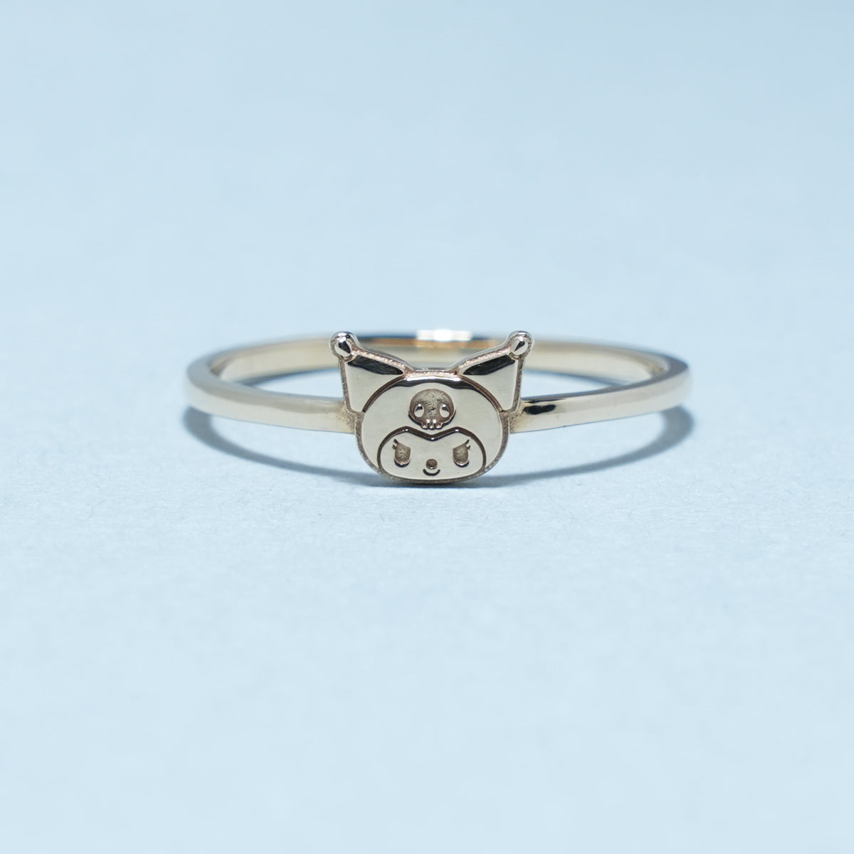 Kuromi Faith No More Ring - K10 Yellow Gold