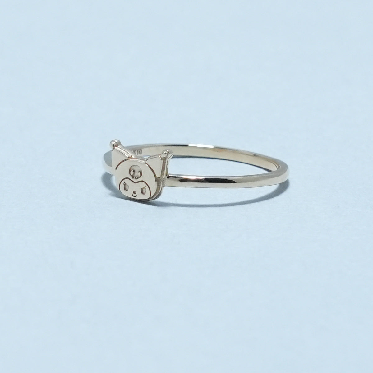 Kuromi Faith No More Ring - K10 Yellow Gold