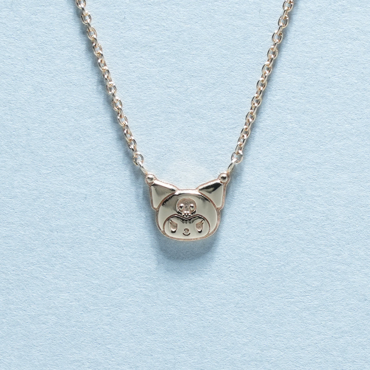 Kuromi Faith No More Necklace - K10 Yellow Gold