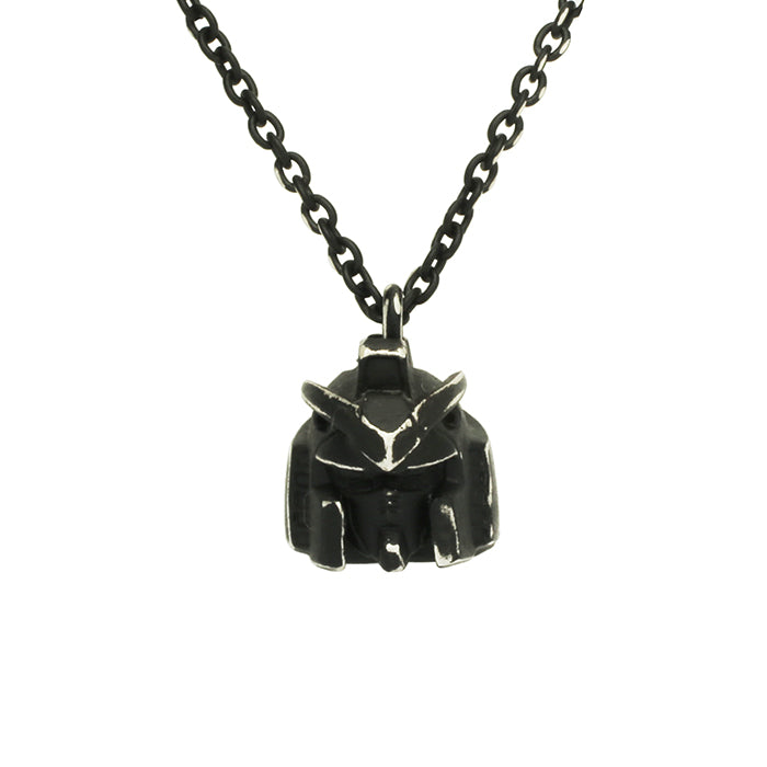 Mobile Suit Gundam Gundam Face Necklace -BLACK-