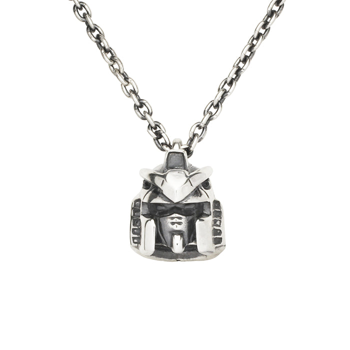 Mobile Suit Gundam Gundam Face Necklace -SILVER-