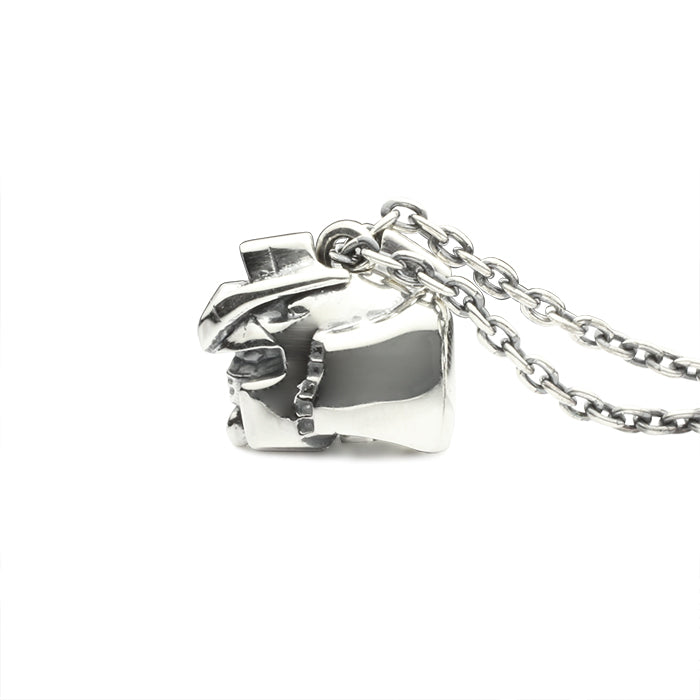 Mobile Suit Gundam Gundam Face Necklace -SILVER-