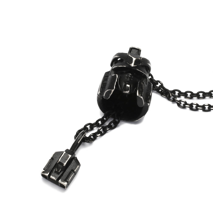 Mobile Suit Gundam Gundam Face Necklace -BLACK-
