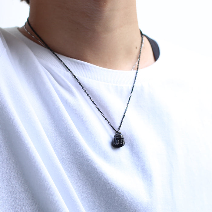 Mobile Suit Gundam Gundam Face Necklace -BLACK-