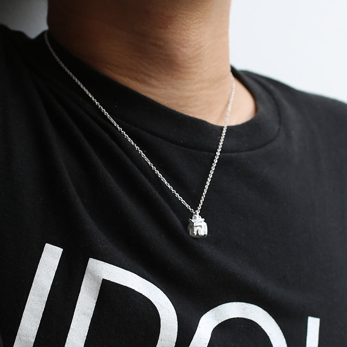 Mobile Suit Gundam Gundam Face Necklace -WHITE-