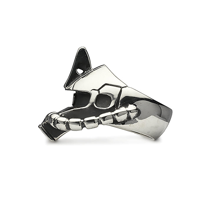 Mobile Suit Gundam Char's Zaku Face Ring -SILVER-/Ring