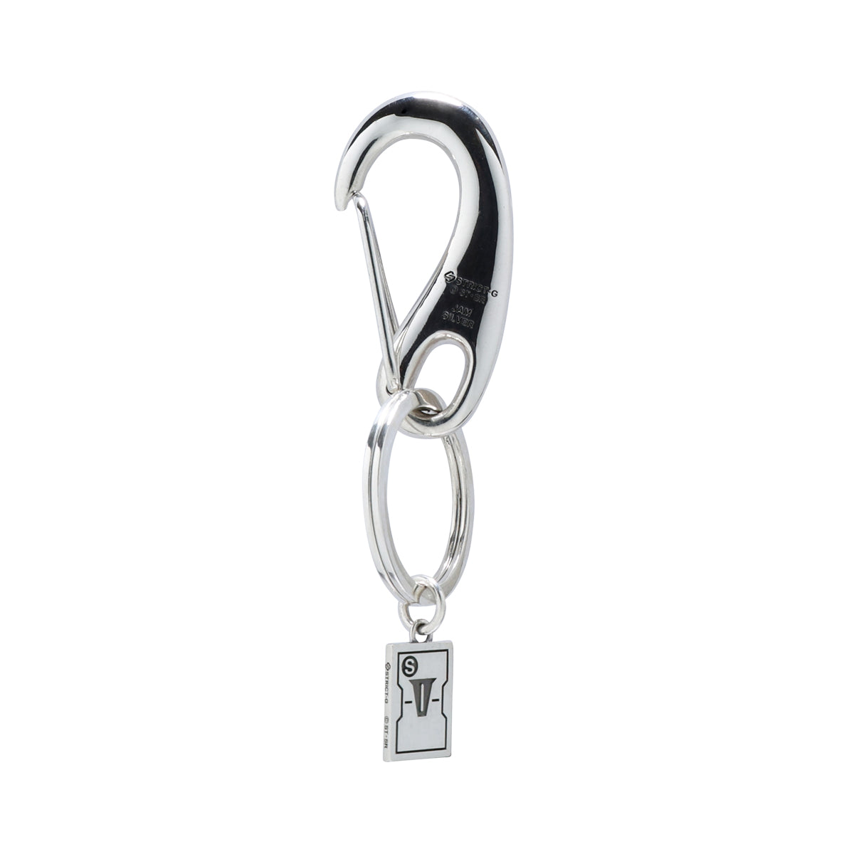 STRICT-G Mobile Suit Gundam V Operation Magatama Hook Keychain SILVER925