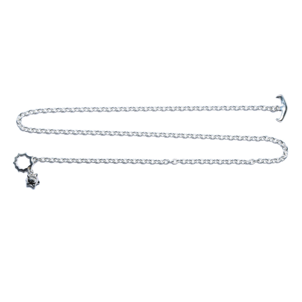 STRICT-G Mobile Suit Gundam Gundam Hammer 3-Wrap Bracelet & Necklace SILVER