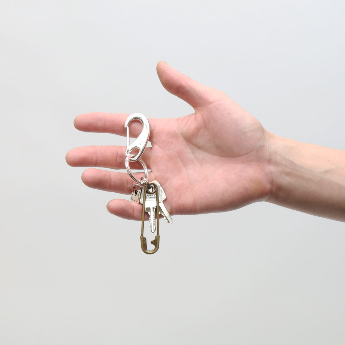 STRICT-G Mobile Suit Gundam V Project Magatama Hook Keychain BRASS