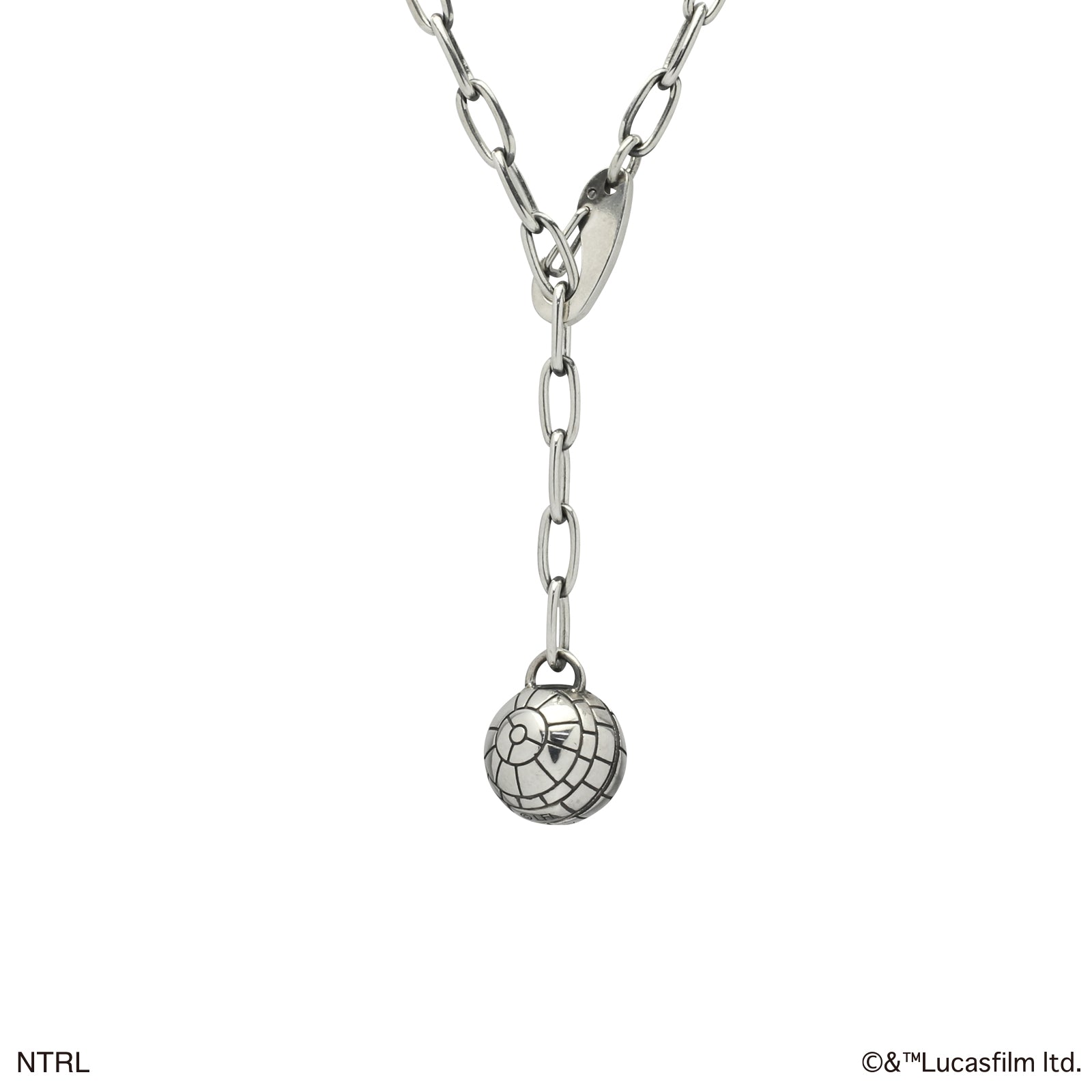 Star Wars™ Death Star Necklace in 925 Sterling Silver