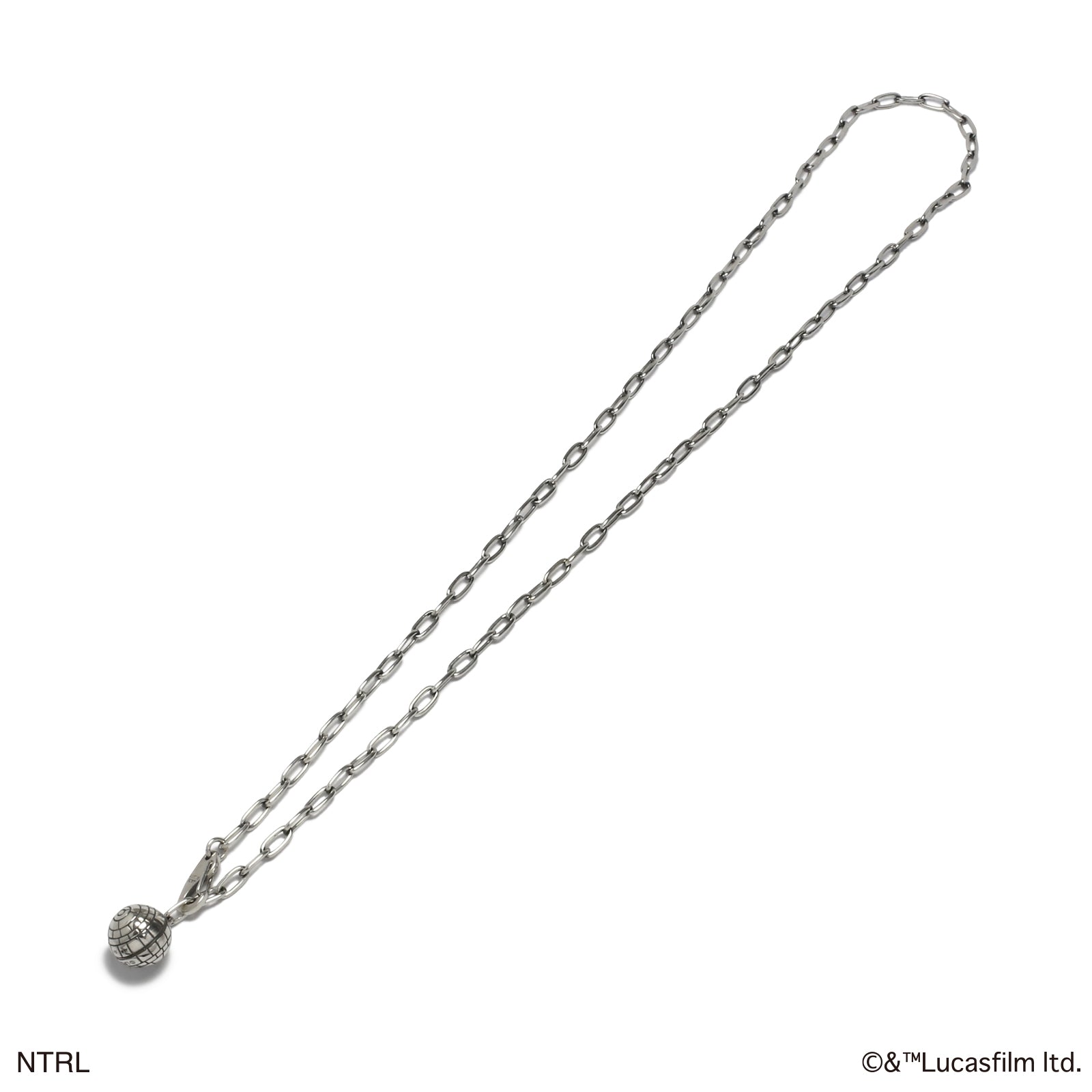 Star Wars™ Death Star Necklace in 925 Sterling Silver