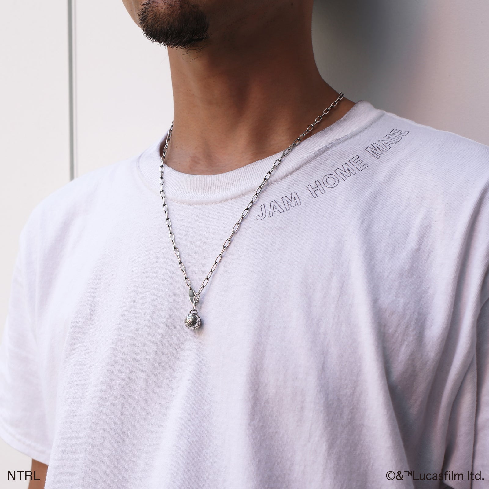 Star Wars™ Death Star Necklace in 925 Sterling Silver