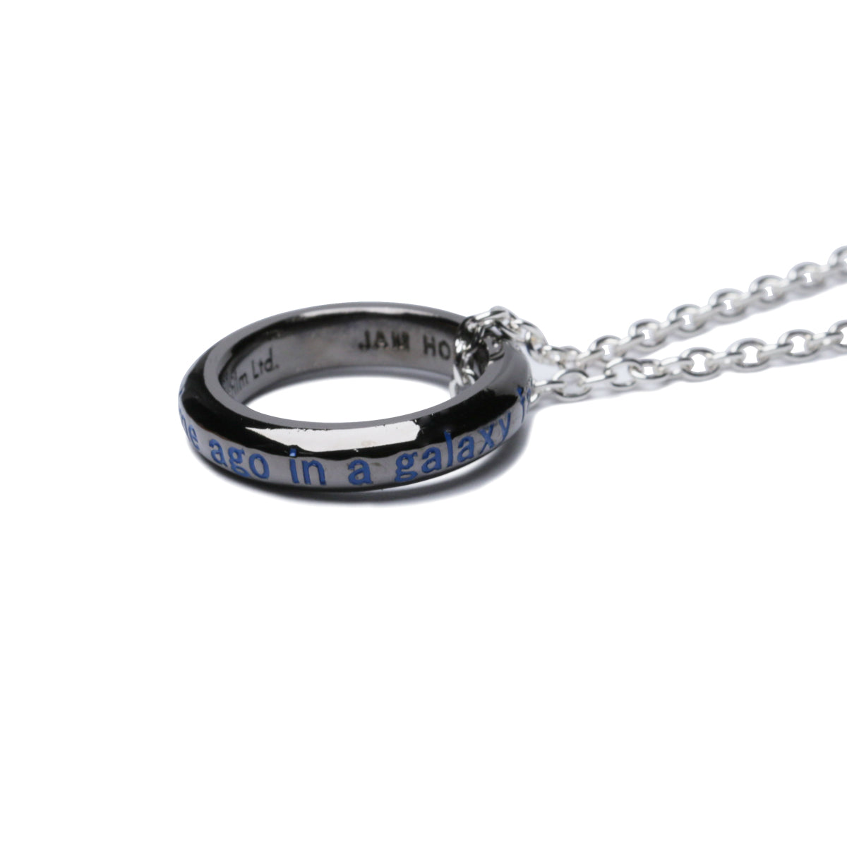 Star Wars™ Introduction Message Necklace - Black