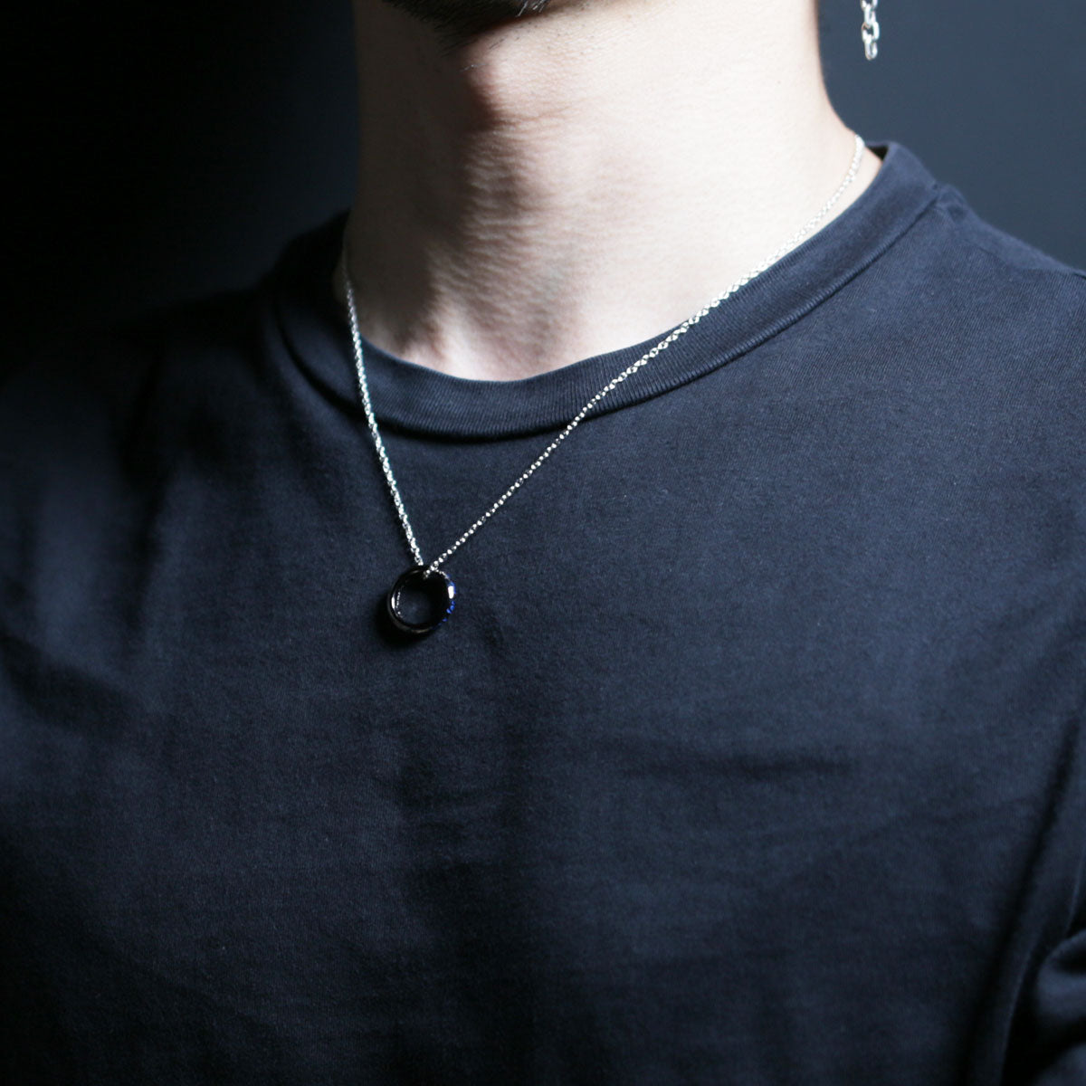 Star Wars™ Introduction Message Necklace - Black