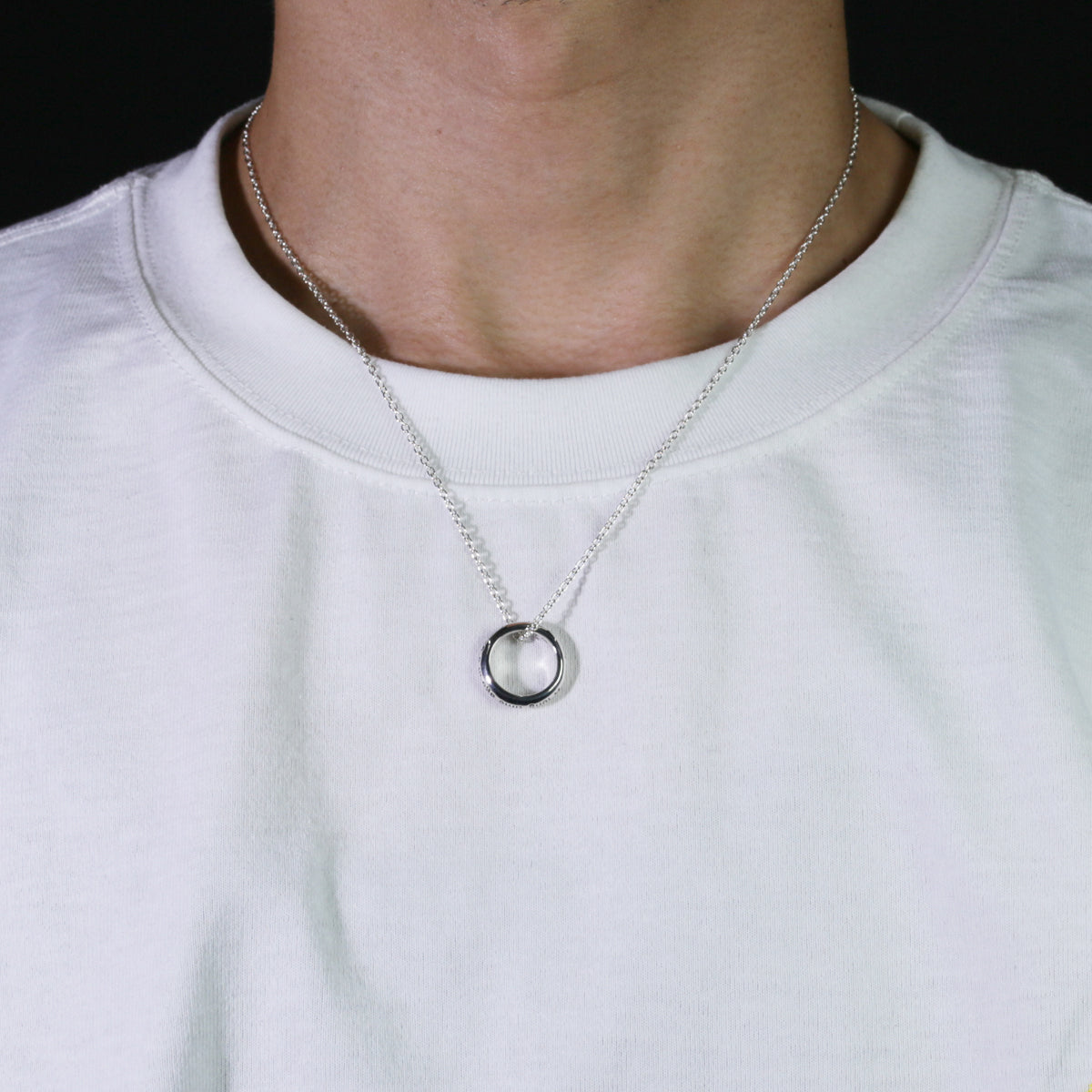 Star Wars™ Introduction Message Necklace - Mirror Finish Silver