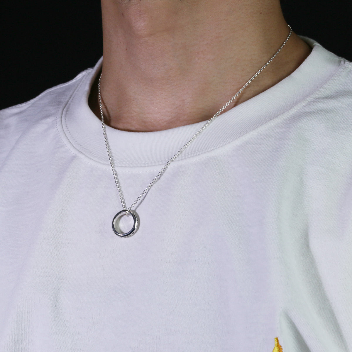 Star Wars™ Introduction Message Necklace - Mirror Finish Silver