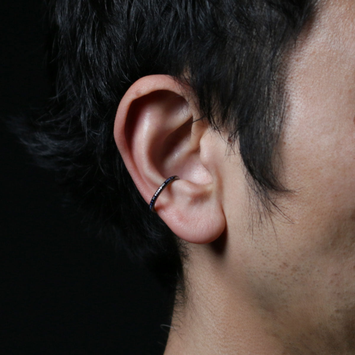 Star Wars™ Introduction Message Ear Cuff - Black/Single Ear