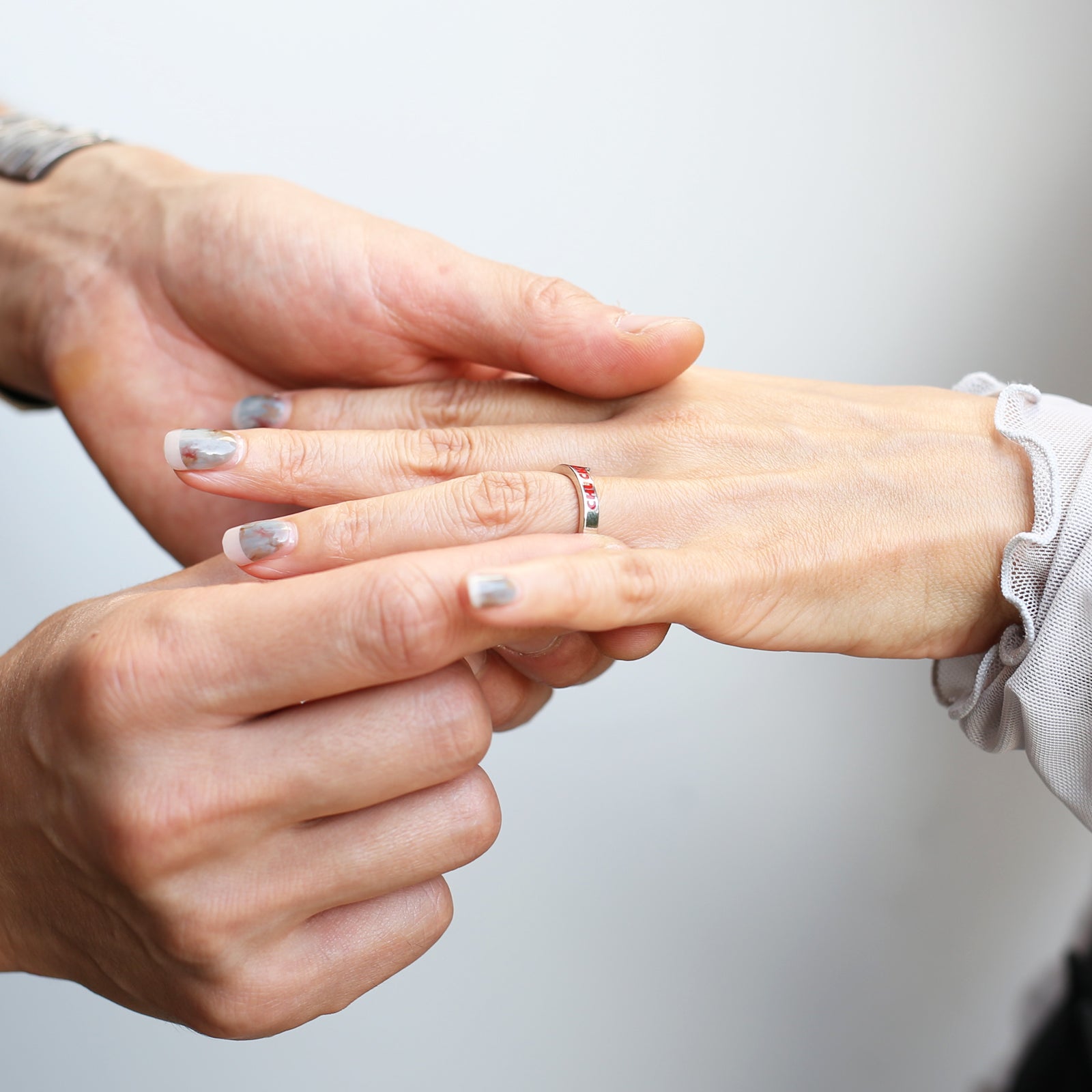 Bride of CHUCKY & TIFFANY Ring - Silver  / Pairing Ring (Single)