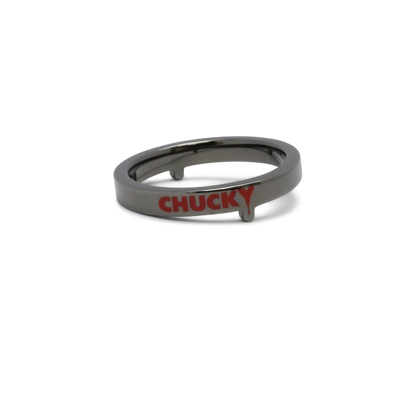 Bride of CHUCKY & TIFFANY Ring - Black  / Pairing Ring (Single)