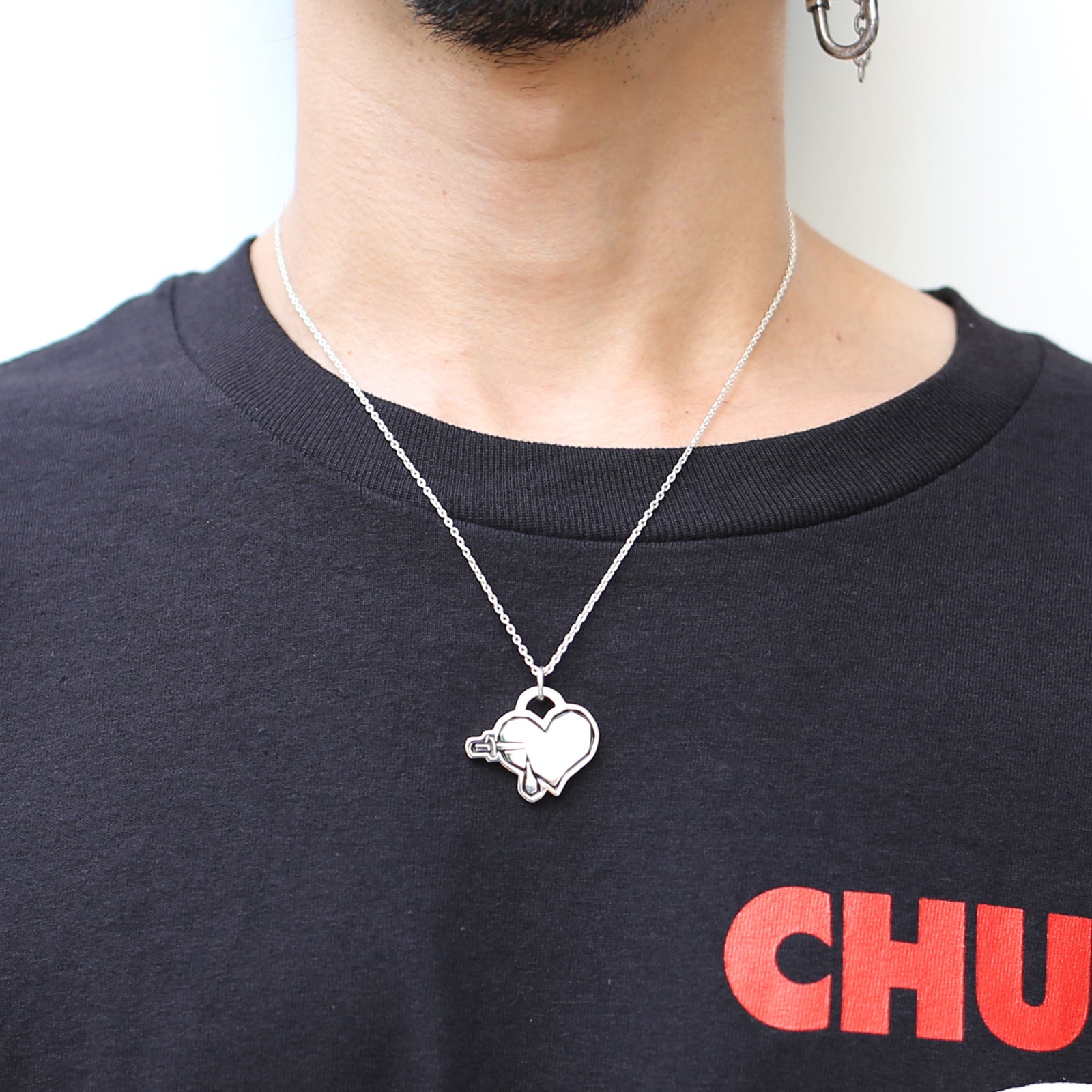Bride of CHUCKY Heart Necklace