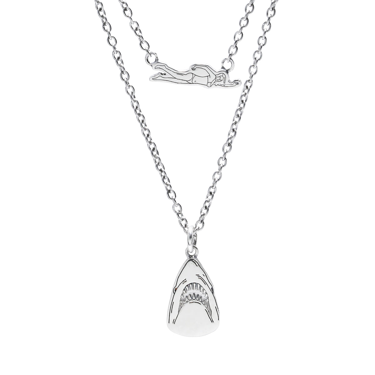 JAWS Diorama Necklace Set