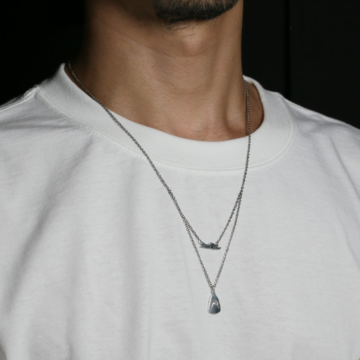 《大白鲨》立体模型项链套装