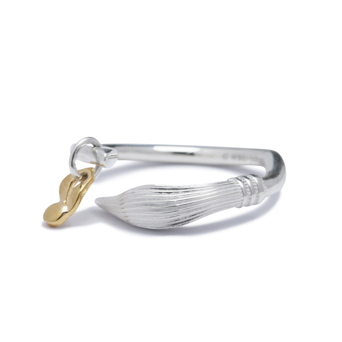Harry Potter and the Philosopher's Stone Nimbus 2000 & Golden Snitch Ring