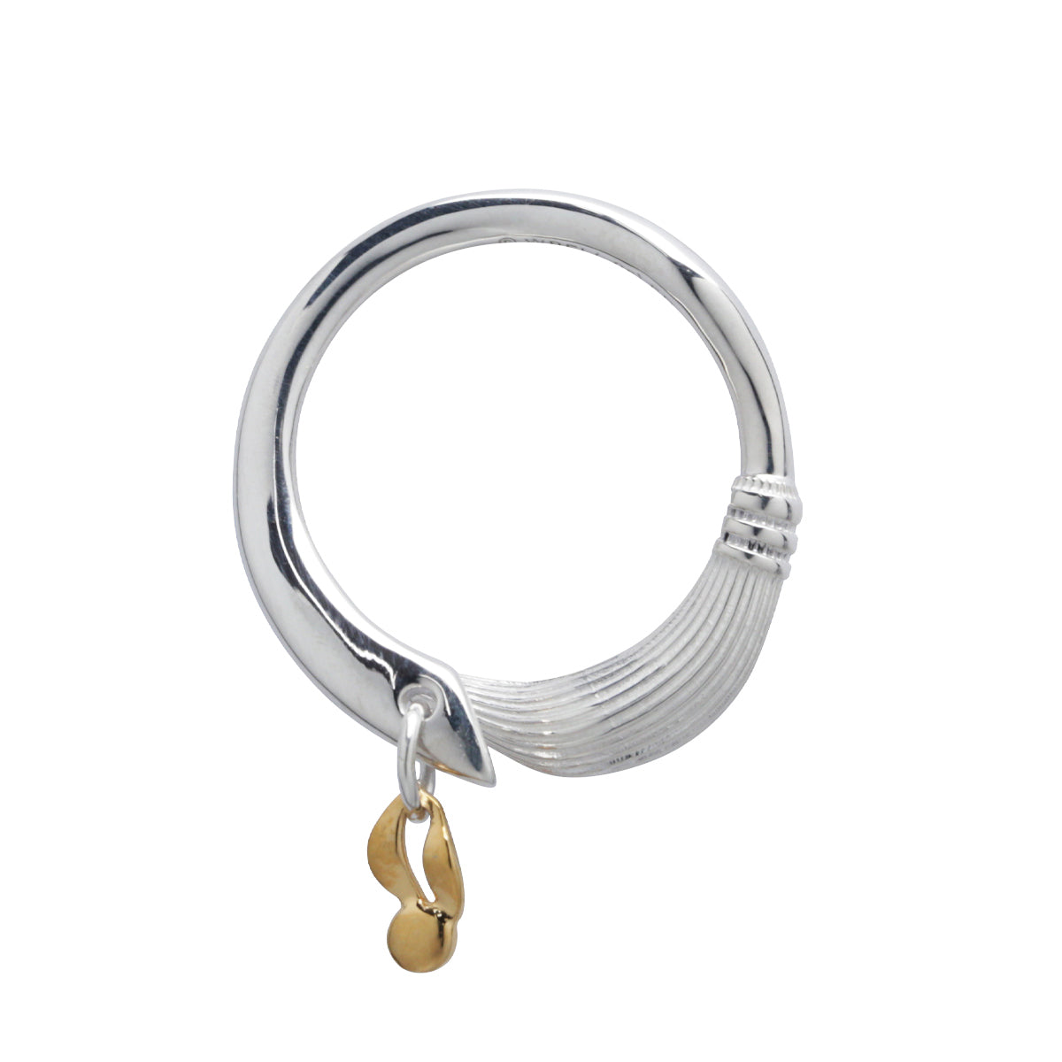 Harry Potter and the Philosopher's Stone Nimbus 2000 & Golden Snitch Ring