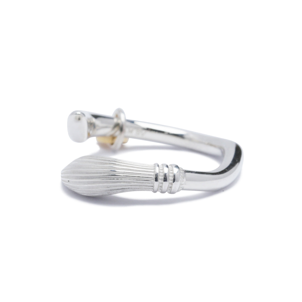 Harry Potter and the Philosopher's Stone Nimbus 2000 & Golden Snitch Ear Cuff (Single)