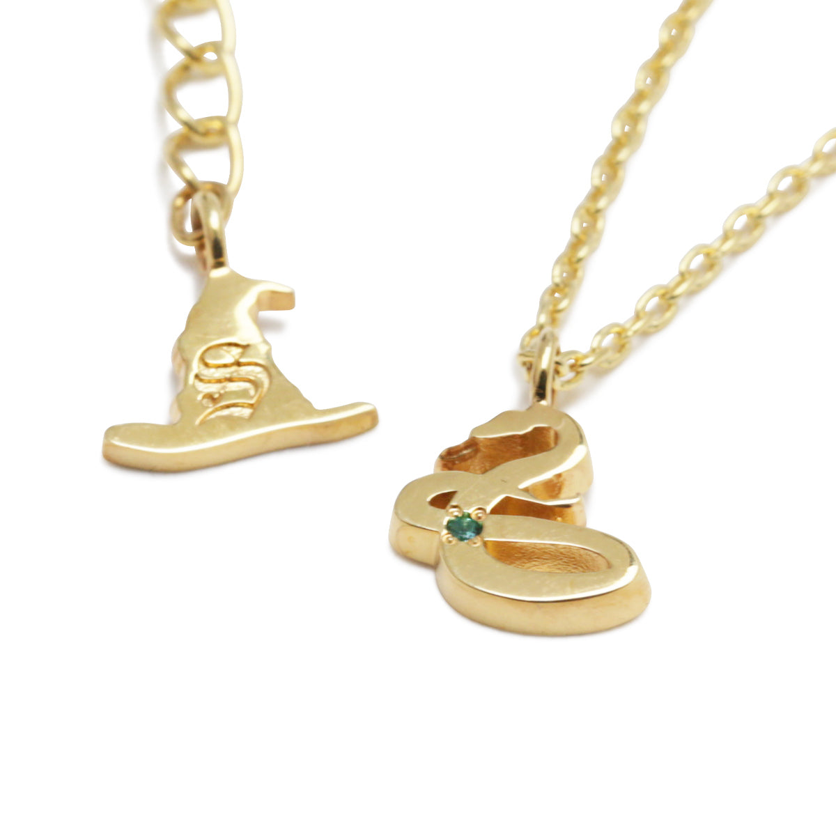 哈利波特與魔法石分院帽項鍊 - 史萊哲林