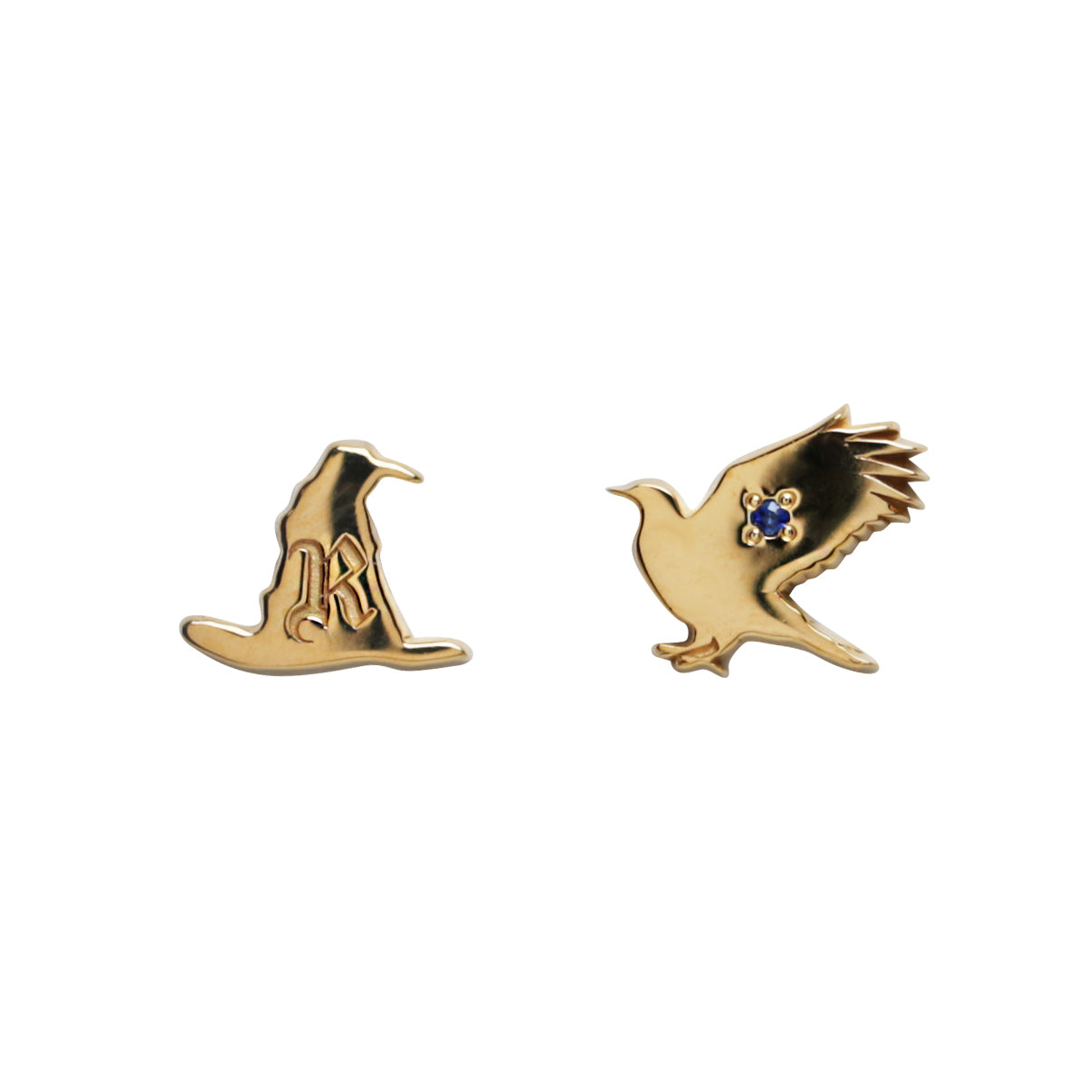 Harry Potter and the Philosopher's Stone Sorting Hat Earrings - Ravenclaw (both ears)