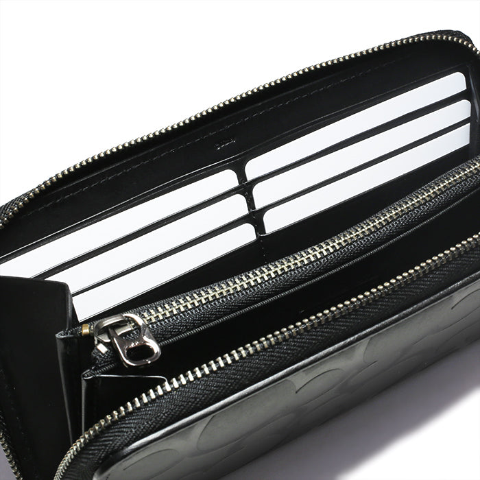 Mickey Mouse Big Eye Con Zipper Long Wallet/Long Wallet