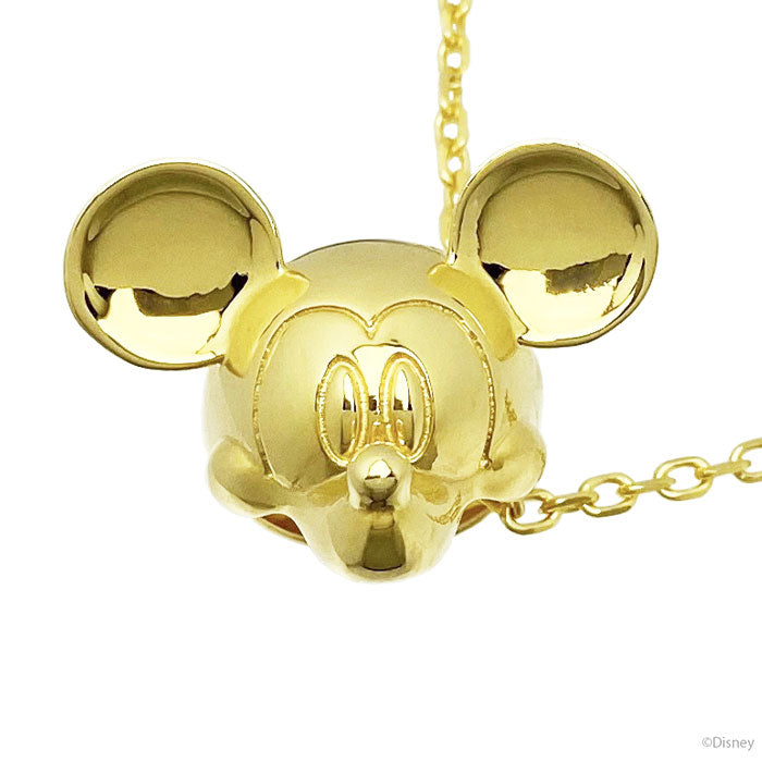 Mickey Mouse Baby Ring Necklace - Gold