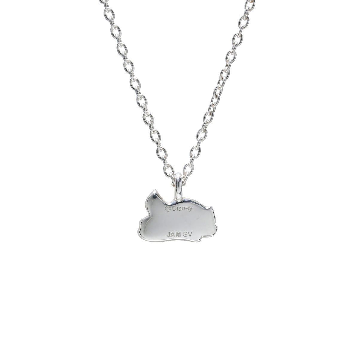 Snow White Prince's Hat Necklace Silver