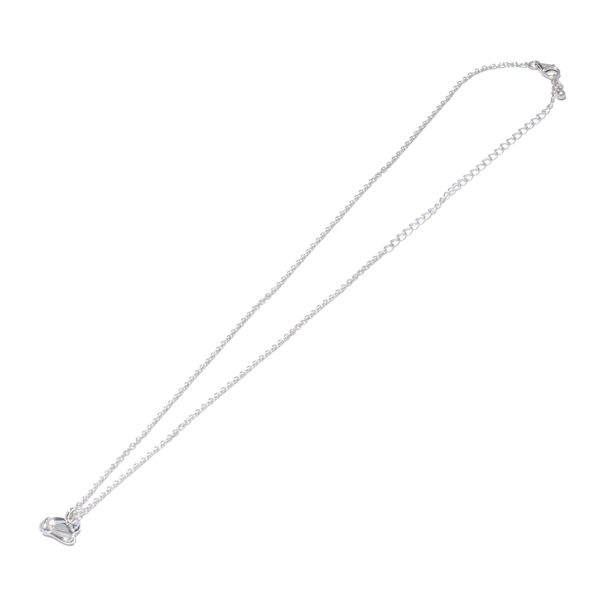 Snow White Prince's Hat Necklace Silver