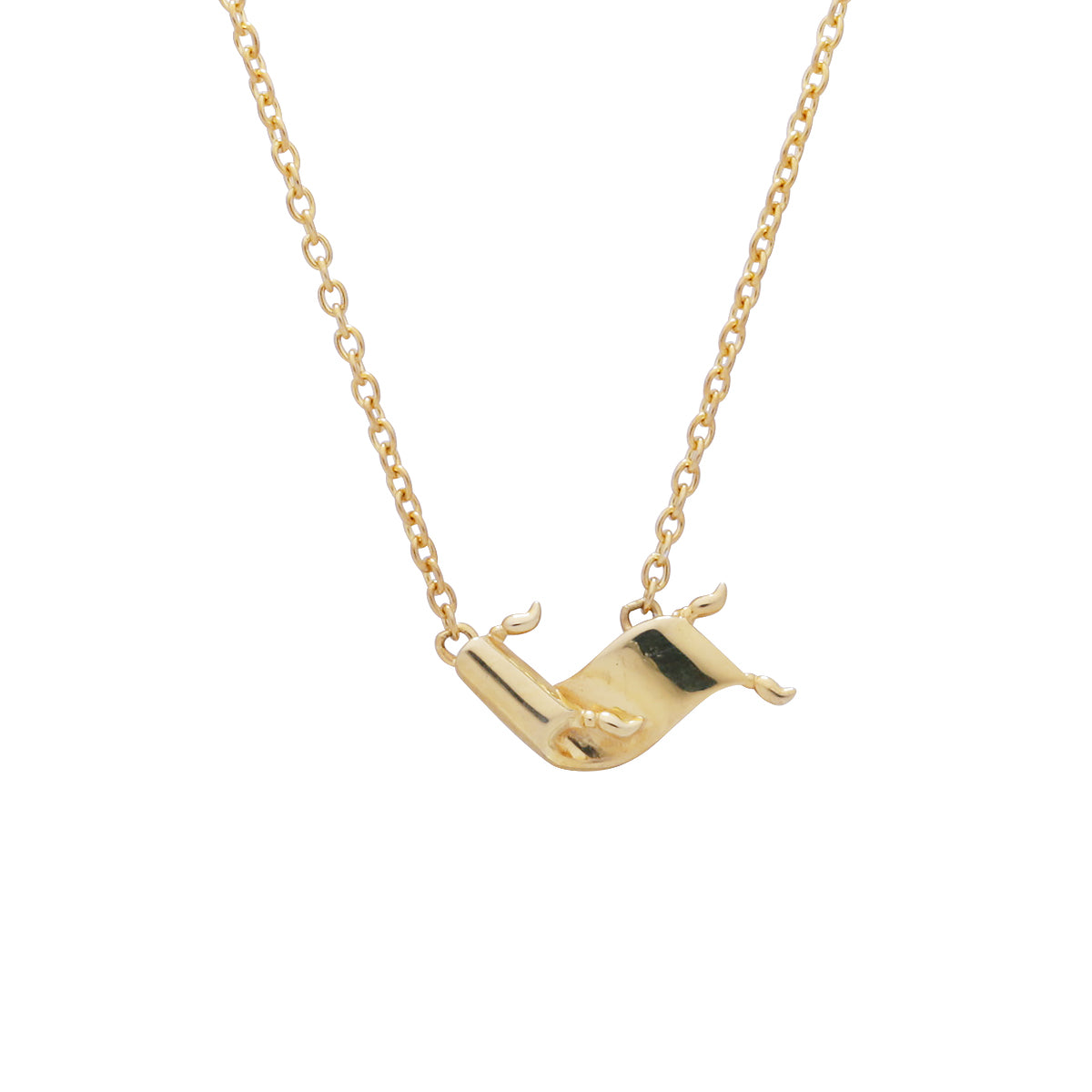 Aladdin Magic Carpet Necklace Gold