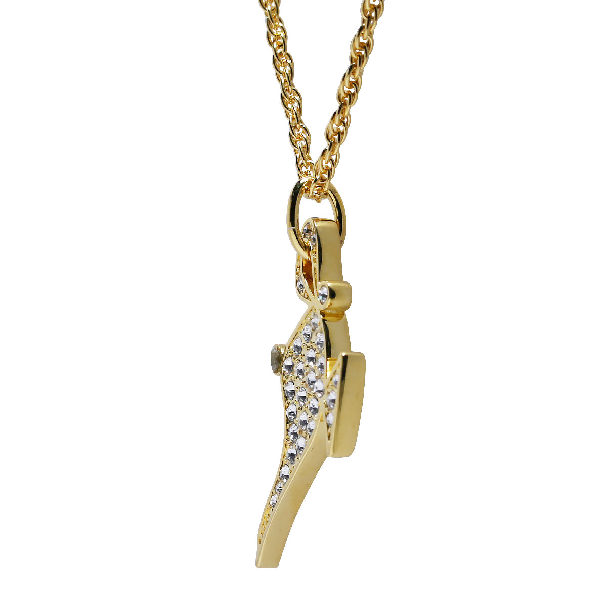 Aladdin Lamp Necklace Gold