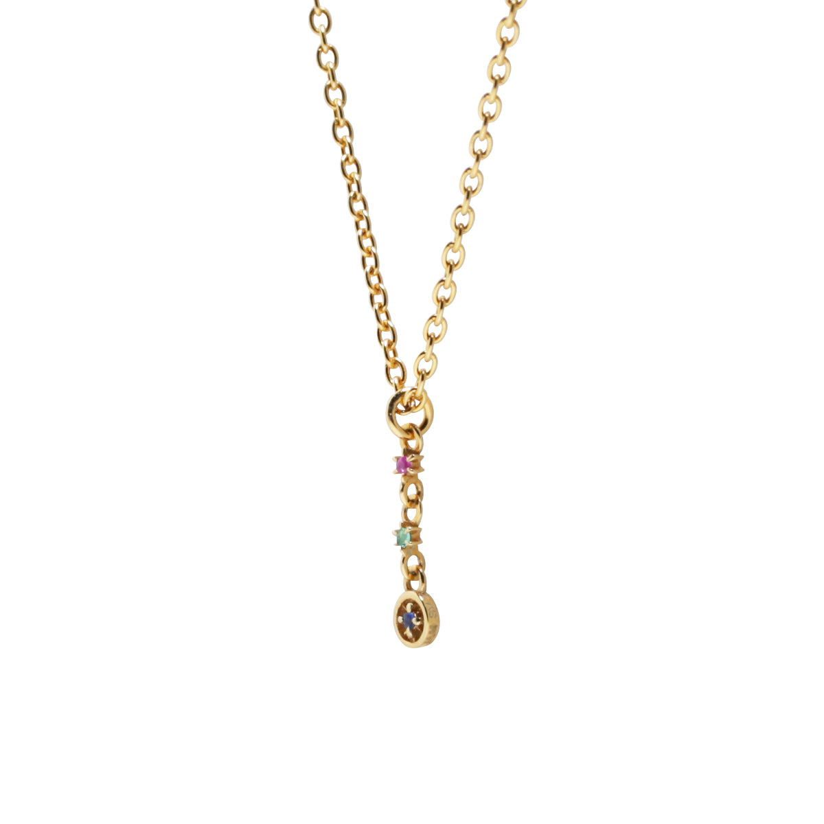 睡美人奧羅拉公主與仙女項鍊（金色）