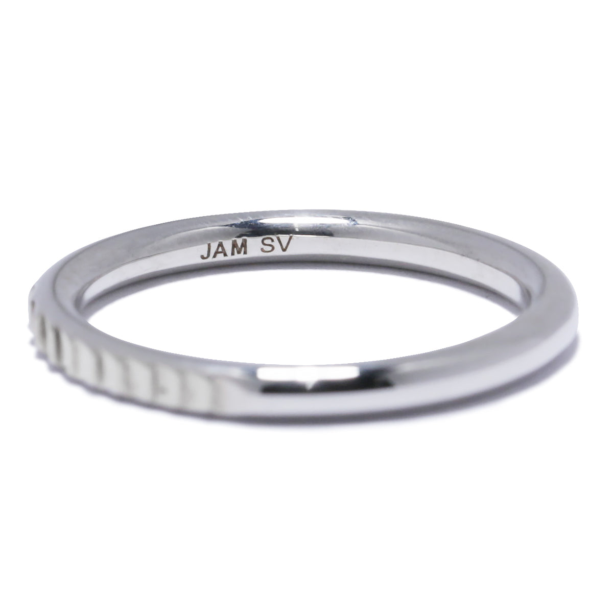 Cinderella Staircase Ring, Silver