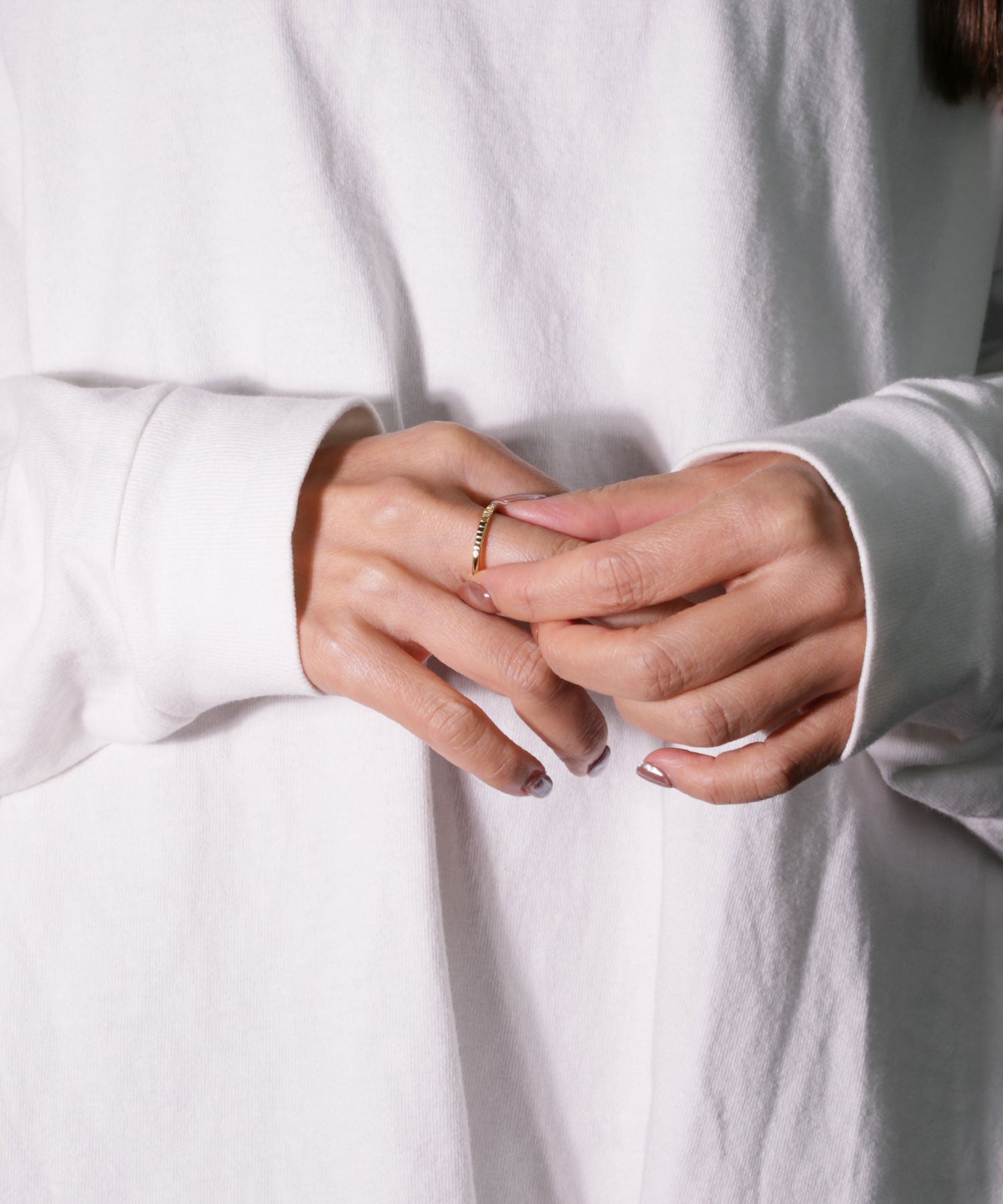 Cinderella Staircase Ring, Gold