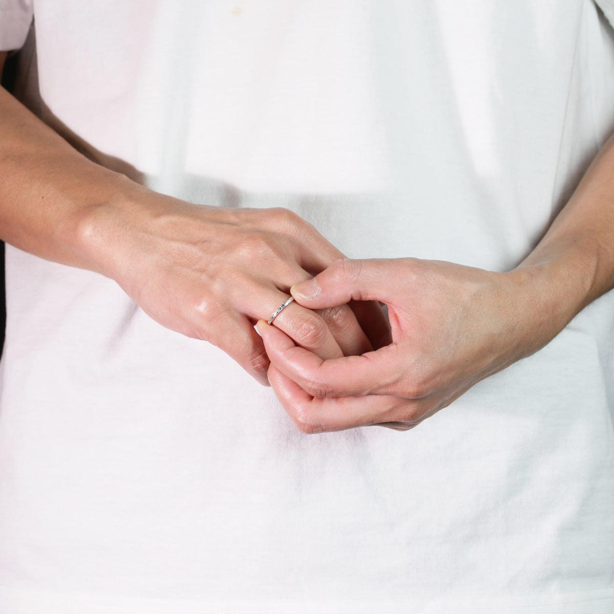 Little Mermaid Prince Ring, Silver