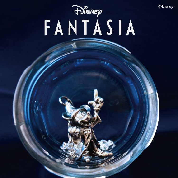 Mickey Mouse Fantasia Necklace - Silver
