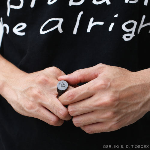 Dragon Quest: The Adventures of Dai Dragon Crest Signet Ring Black