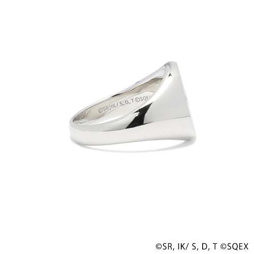 Dragon Quest: The Adventures of Dai Dragon Crest Signet Ring Silver