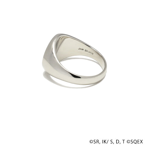 Dragon Quest: The Adventures of Dai Dragon Crest Signet Ring Silver