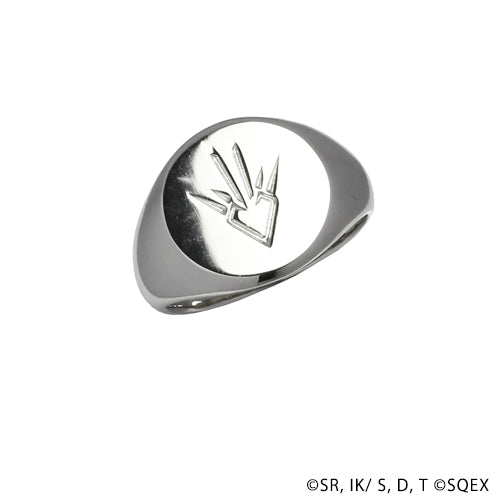 Dragon Quest: The Adventures of Dai Dragon Crest Signet Ring Silver